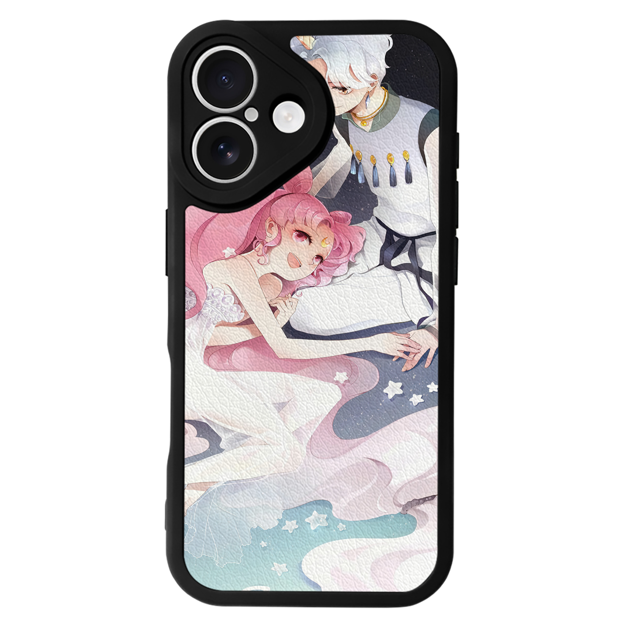 （画像用） 美少女戦士セーラームーン Sailor Moon 【iPhone 16シリーズ対応】シリコンスマホケース（レザー調） 材質：シリコン